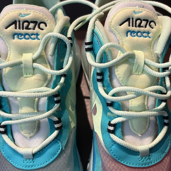 Nike Men’s Air Max 270 React Sneakers in Hyper Jade